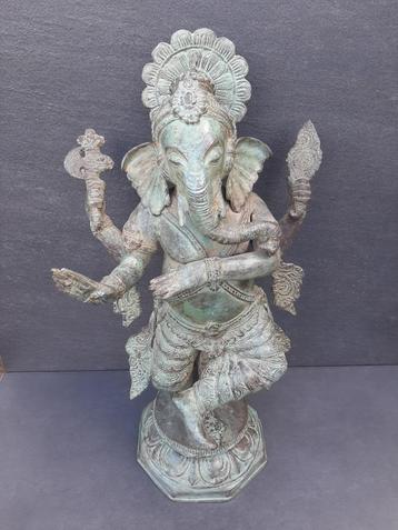 bronzen beeld/Dancing Ganesh/India/Azië beschikbaar voor biedingen