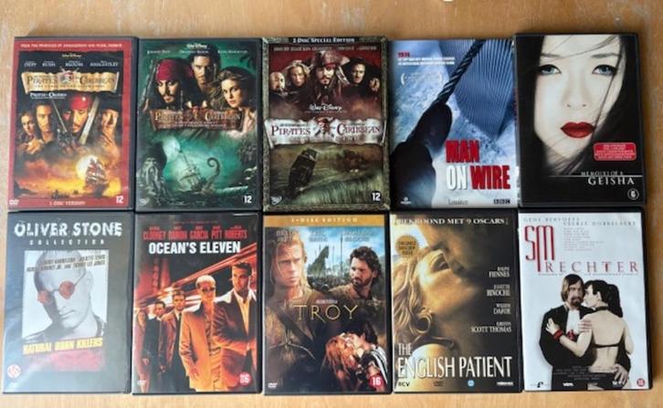 DVD's - meerdere titels, Cd's en Dvd's, Dvd's | Avontuur, Gebruikt, Ophalen of Verzenden