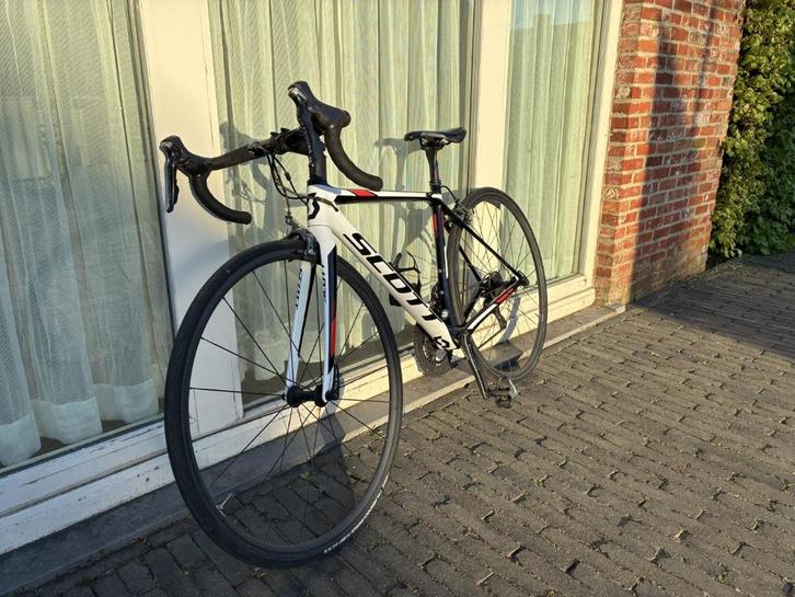 Racefiets Scott Addict 48cm, Fietsen en Brommers, Fietsen | Racefietsen, Gebruikt, Overige merken, 10 tot 15 versnellingen, 28 inch
