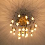 Kroonluchter in messing en chroom van Star Leuchten Köln, Antiek en Kunst, Ophalen