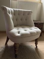 Fauteuil zitbank 1 persoon, Huis en Inrichting, Fauteuils, Minder dan 75 cm, Gebruikt, Retro Chique, Hout