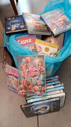 Grote dvd-tas voor kinderen van 3 tot 15 jaar. Disney, Barbi, Cd's en Dvd's, VHS | Kinderen en Jeugd, Ophalen, Zo goed als nieuw