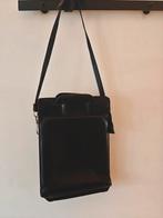 Vintage lederen postzak schoudertas aktetas, Enlèvement ou Envoi