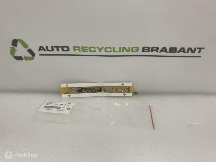 Embleem BMW X3 F25 X DRIVE 20i NIEUW ORIGINEEL 51147362667, Auto-onderdelen, Klein materiaal, Gebruikt, Ophalen of Verzenden