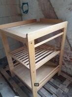 Houten verzorgingstafel, Kinderen en Baby's, Badjes en Verzorging, Ophalen, Gebruikt, Overige typen