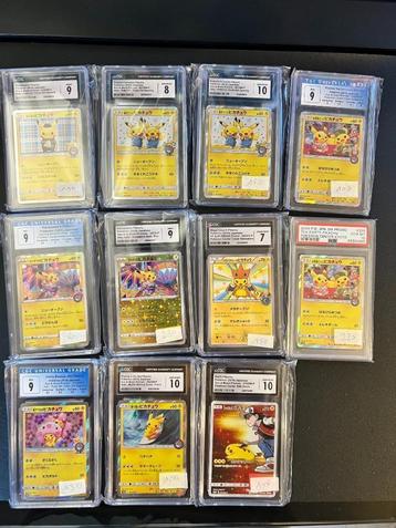 Collection de dalles Pokémon (CGC, PSA, Beckett)
