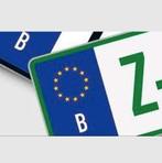 ZPLAAT ANTWERPEN DEURNE, Autos : Divers, Supports de plaque d'immatriculation, Enlèvement