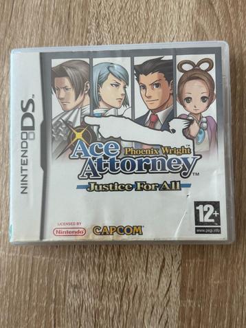 Phoenix Wright: Ace Attorney Justice For All - Nintendo DS beschikbaar voor biedingen