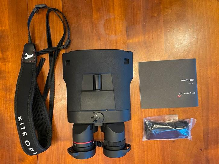 Verrekijker - Kite - APC gestabiliseerd 14X50 ED Li-ion, Audio, Tv en Foto, Optische apparatuur | Verrekijkers, Gebruikt, Overige typen