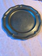 Tinnen schotel, Ophalen