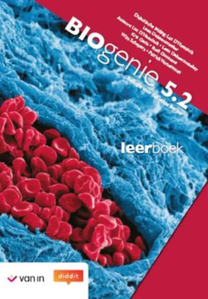 Biogenie 5.2, Boeken, Schoolboeken, Zo goed als nieuw, Biologie, ASO, Ophalen of Verzenden