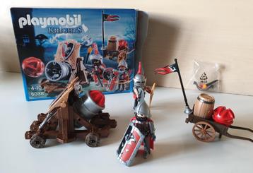 PLAYMOBIL 6038 et 6066 « Knights » (Chevaliers) beschikbaar voor biedingen