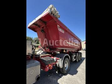 Benne semi remorque Meiller Acier, 3 essieux, 28 M3, 2013 beschikbaar voor biedingen