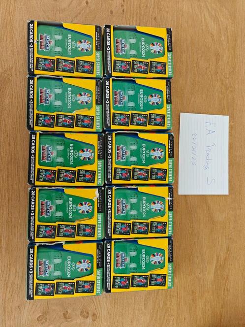 Topps Uefa Euro 2024 Germany Super Strikers Mini Tin, Hobby en Vrije tijd, Verzamelkaartspellen | Overige, Nieuw, Boosterbox, Foil