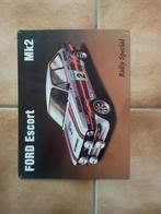ford escort mk2 metalen plaat, Ophalen of Verzenden, Zo goed als nieuw