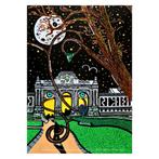 Origineel Cinquantenaire Park-schilderij - Acryl, Ophalen of Verzenden