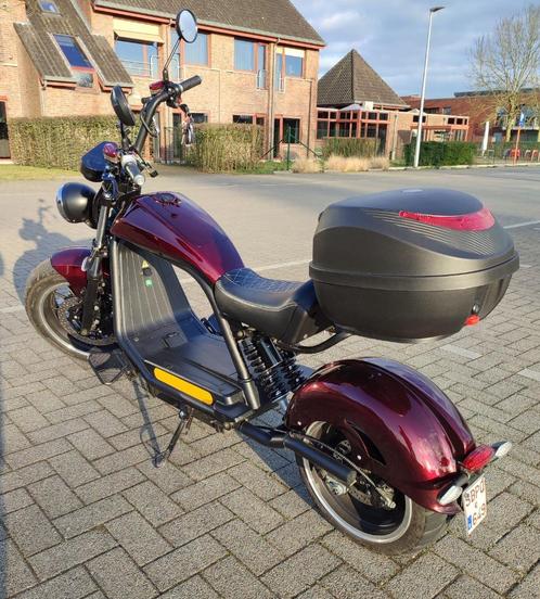 E-chopper Luqi HL6.0, Fietsen en Brommers, Brommers | Oldtimers, Overige merken, Klasse B (45 km/u), Ophalen