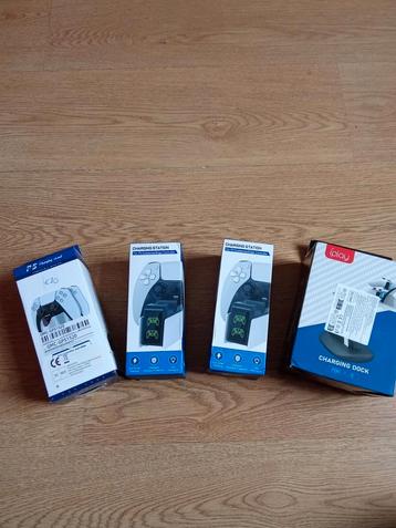 oplaadstation voor ps5 controllers  beschikbaar voor biedingen