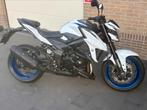 Suzuki GSX-S 750 2020 wit blauw in zeer mooie staat, 750 cc, 4 cilinders, Motorrijbewijs A, Bedrijf