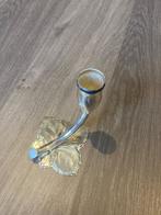 kandelaar (verzilverd?), Ophalen, Zilver