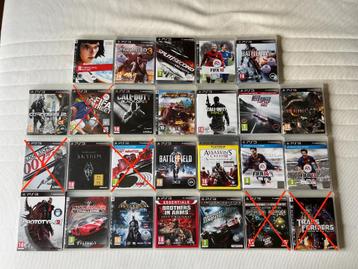 17 PS3 games beschikbaar voor biedingen