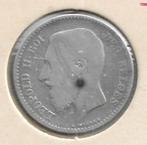 België: 1 frank 1866 FR - zilver - morin 172 aan ZILVERPRIJS, Postzegels en Munten, Zilver, Zilver, Losse munt, Verzenden