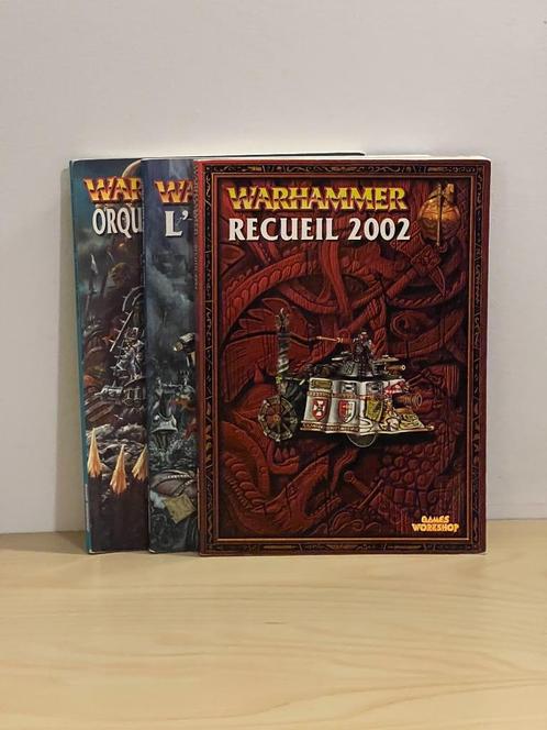 Lot de livres Warhammer, Hobby en Vrije tijd, Wargaming, Gebruikt, Warhammer, Boek of Catalogus, Ophalen of Verzenden