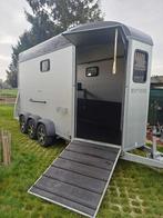 Sirius S90 met vooruitloop, Ophalen, Zo goed als nieuw, Aluminium, 2-paards trailer