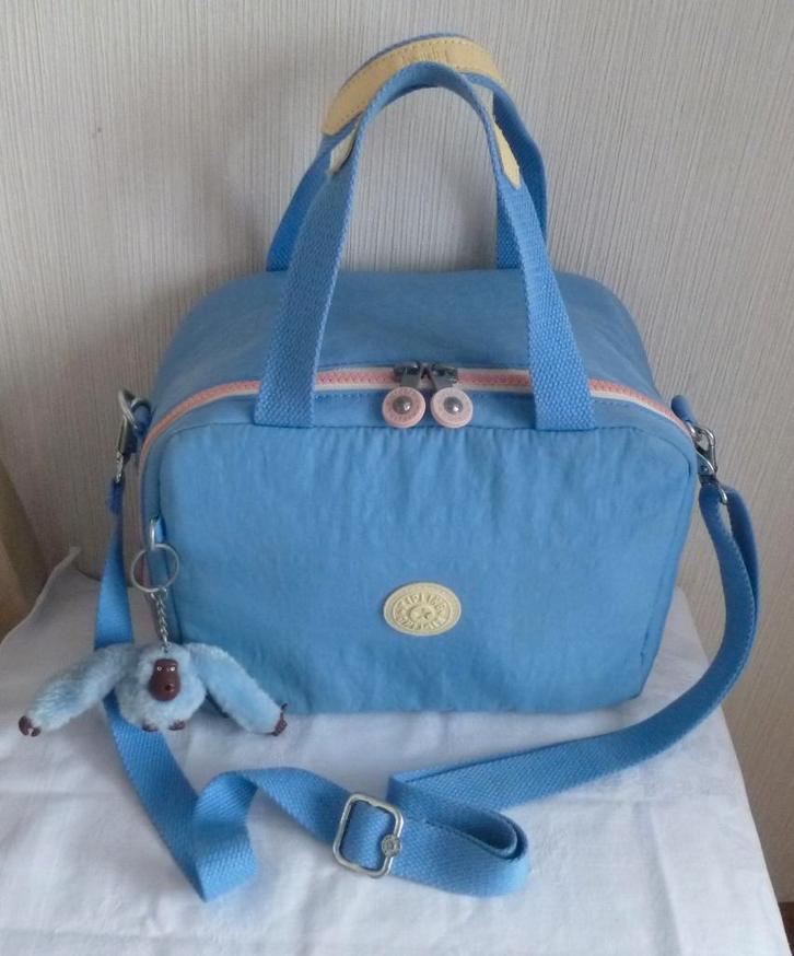 Kipling sac repas isotherme tricolore + singe et bandoulière, Divers, Fournitures scolaires, Utilisé, Enlèvement ou Envoi