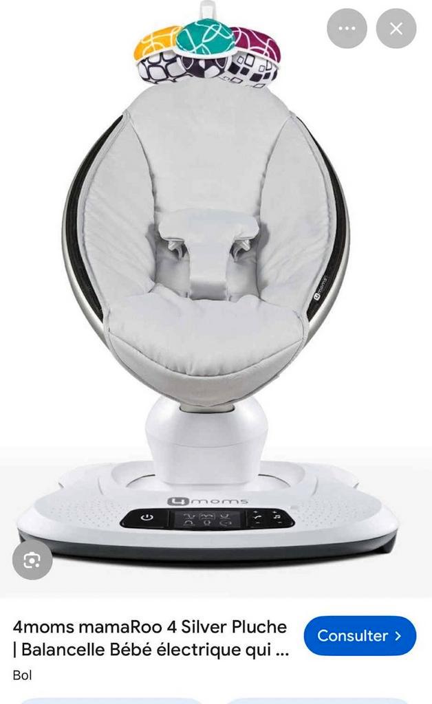 Balancelle mamaRoo 4.0 de 4moms, Enfants & Bébés, Relax bébé, Enlèvement