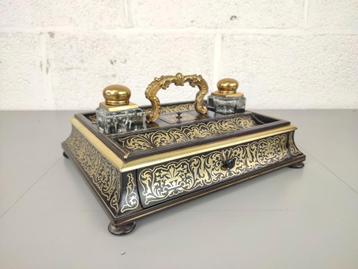 Antiek Boulle inktstel, 19e eeuw beschikbaar voor biedingen