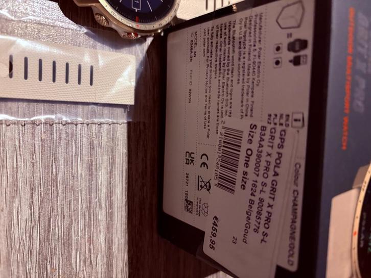 Polar grit x pro, Bijoux, Sacs & Beauté, Montres de sport, Comme neuf, Android, Distance, Bandage calorique, État, GPS, Battement de coeur