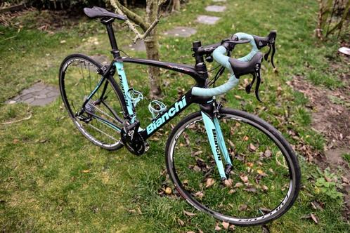 Bianchi Racefiets, Fietsen en Brommers, Fietsen | Racefietsen, Zo goed als nieuw, Dames, Overige merken, Meer dan 20 versnellingen