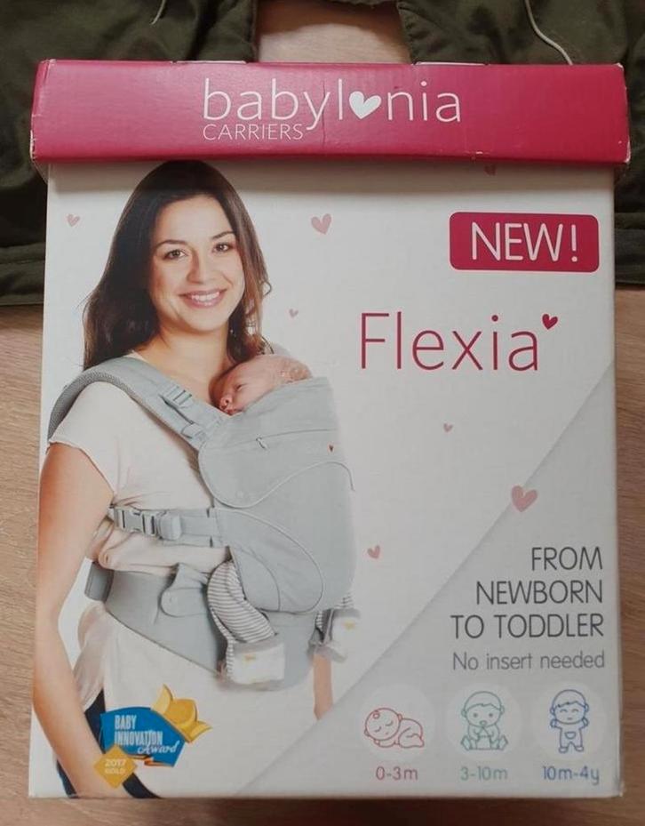 Draagzak Babylonia Flexia voor 0m tot 4 jaar, Kinderen en Baby's, Babydragers en Draagdoeken, Zo goed als nieuw, Draagzak, Ophalen of Verzenden