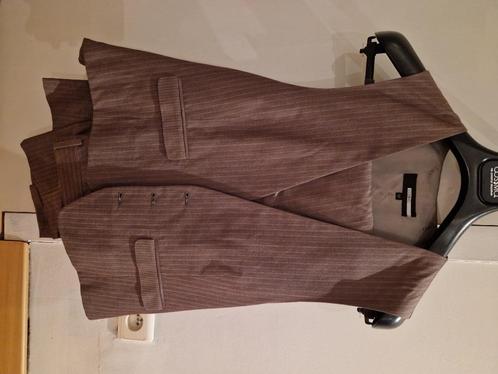 Trouwkostuum Cossmo maat 52, Kleding | Heren, Kostuums en vesten, Zo goed als nieuw, Maat 52/54 (L), Bruin, Ophalen