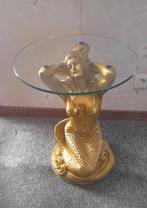 Bijzettafel met glazen blad, Enlèvement, Utilisé