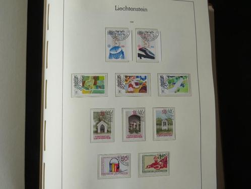 Album de timbres-poste Liechtenstein van 1988 tot 1992 geste, Timbres & Monnaies, Timbres | Albums complets & Collections, Enlèvement ou Envoi
