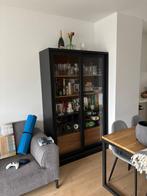 WOOOD Vitrinekast James, Ophalen, 100 tot 150 cm, 200 cm of meer, 25 tot 50 cm