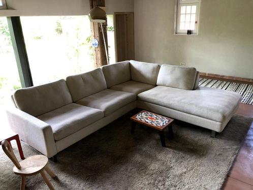 Grote hoekzetel COR - Conseta + Bijpassend tapijt, Huis en Inrichting, Zetels | Complete zithoeken, Gebruikt, Metaal, Stof, Ophalen