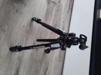 Manfrotto tripod, Audio, Tv en Foto, Fotografie | Statieven en Balhoofden, Ophalen, Gebruikt, Balhoofd, 150 tot 175 cm