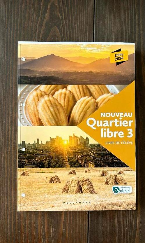 Nouveau Quartier libre 3 Livre de l'élève (editie 2024) (inc, Boeken, Schoolboeken, Nieuw, Frans, Overige niveaus, Ophalen of Verzenden