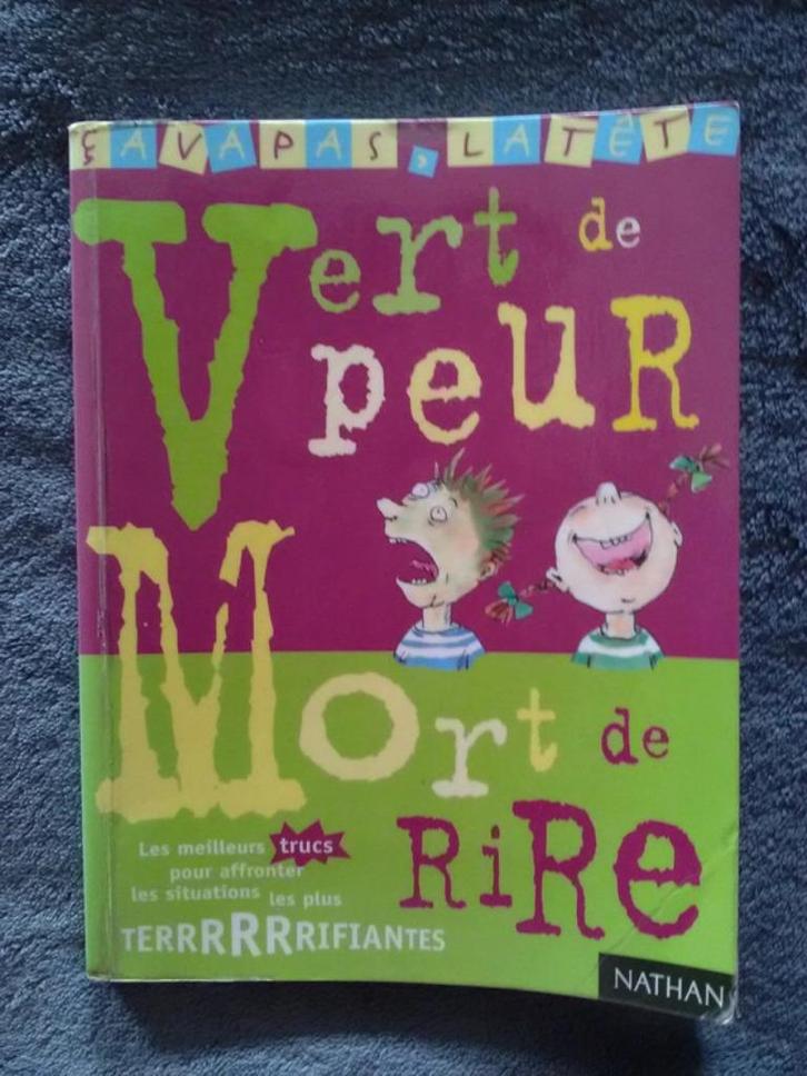 „Groen van angst/dood lachend” Gudule (2000), Boeken, Kinderboeken | Jeugd | 10 tot 12 jaar, Gelezen, Fictie, Ophalen of Verzenden