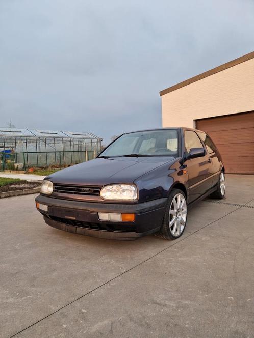 Volkswagen Golf 3 VR6 2.9 Syncro Full Option!, Auto's, Volkswagen, Particulier, Golf, Zetelverwarming, Elektrisch, Beige, Beige