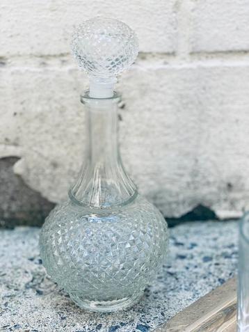 Vintage karaf glas (0,5 l)