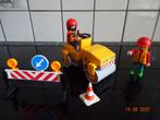 playmobil, pletwals met werkmannen, Ophalen of Verzenden