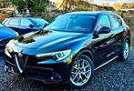 Alfa Romeo stelvio 2,2 jtdm 150/garantie 12 mois/jantes 20, Auto's, Automaat, Testrit aan huis, Achterwielaandrijving, Leder en Stof