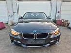 Bmw 318d Automaat 152dkm leder AC Full option Gekeurd Vvk, Auto's, Achterwielaandrijving, Zwart, 4 cilinders, Bruin