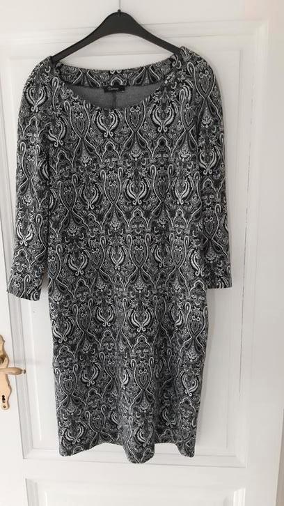 Jurk merk Diversa mt 44 als nieuw, Kleding | Dames, Jurken, Zo goed als nieuw, Wit, Ophalen of Verzenden