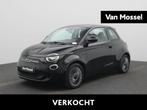 Fiat 500e 3+1 Icon 42 kWh, Auto's, Fiat, Zwart, Traction-control, 313 km, 255 min