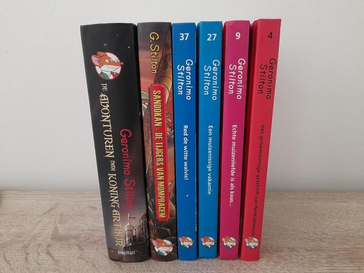 Boeken Geronimo Stilton, Boeken, Kinderboeken | Jeugd | onder 10 jaar, Zo goed als nieuw, Ophalen of Verzenden
